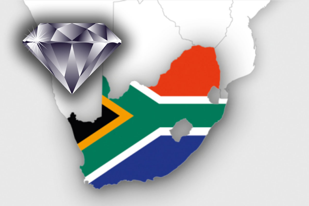 Исторические алмазы, найденные в Южной Африке